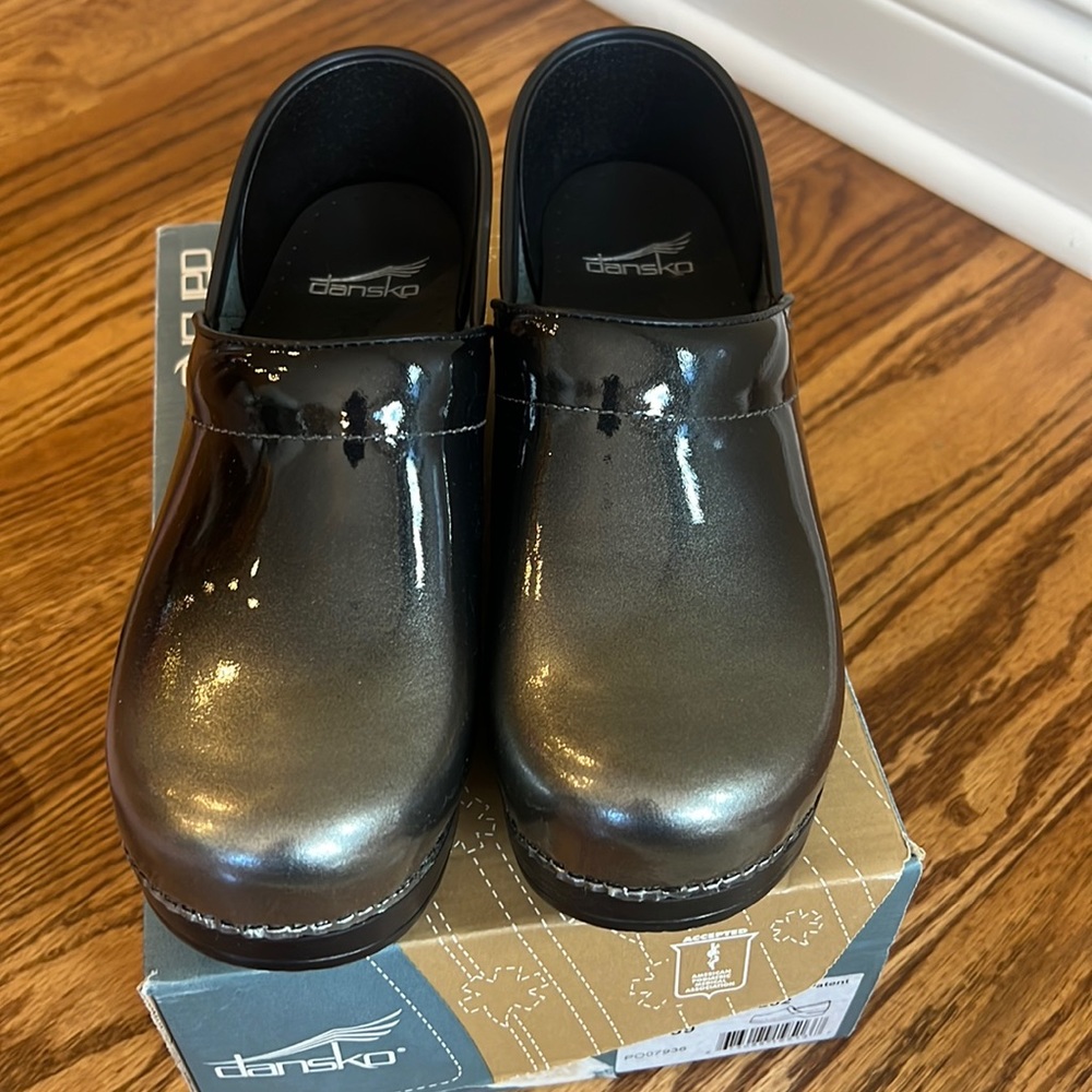 Dansko Professional Grey Ombre - Patent